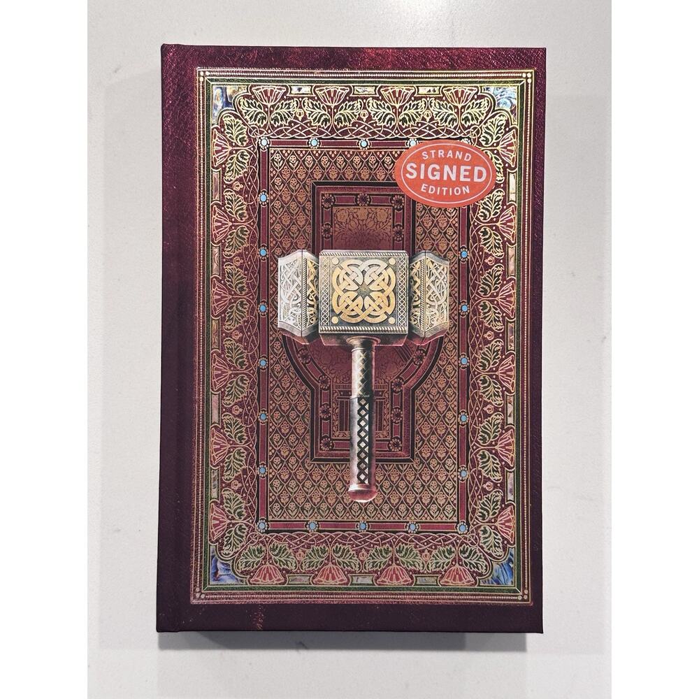 Neil Gaiman SIGNED BOOK Norse Mythology SPECIAL EDITION Hardcover AUTOGRAPHED #2